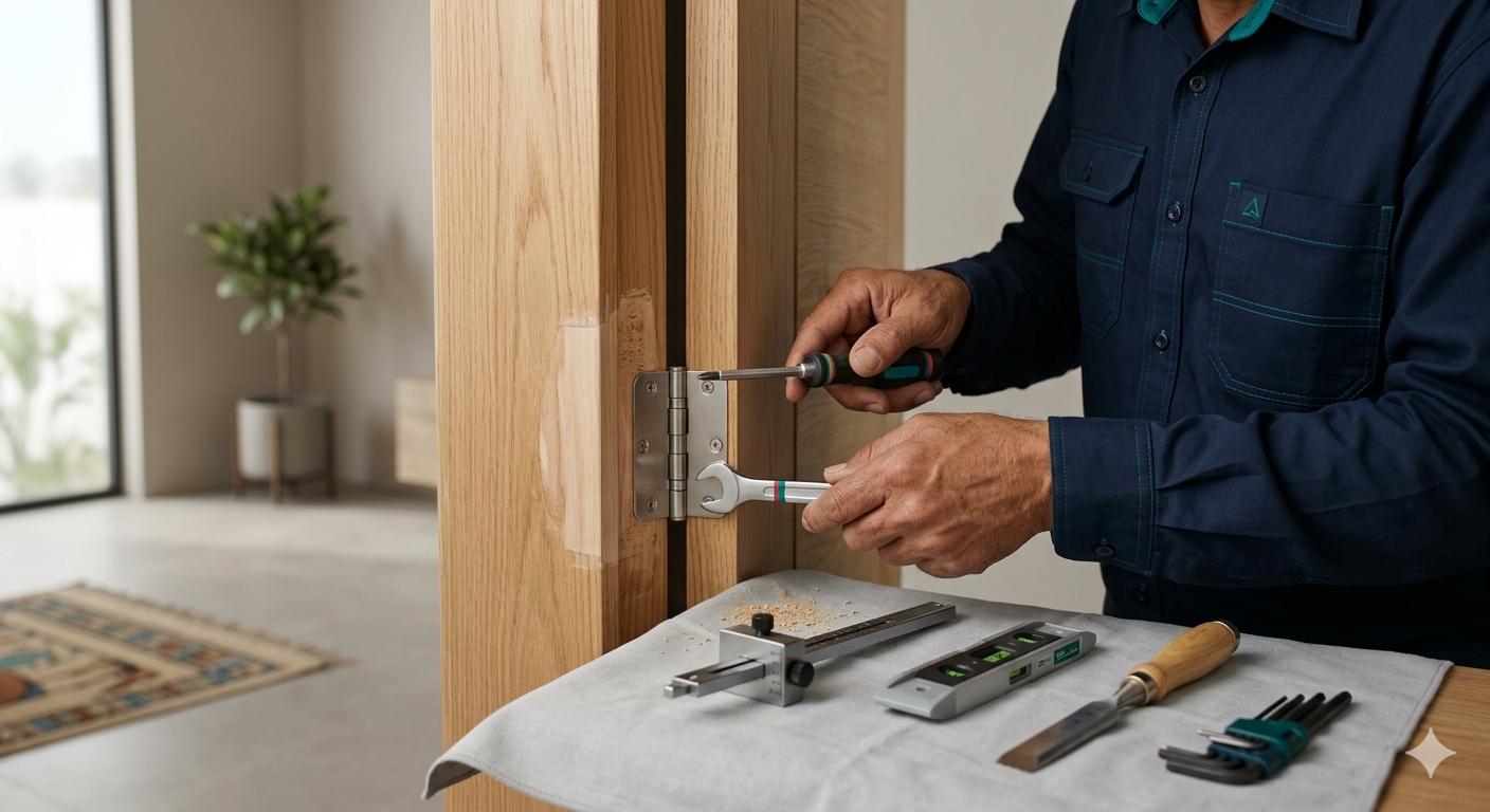 تصليح أبواب خشب